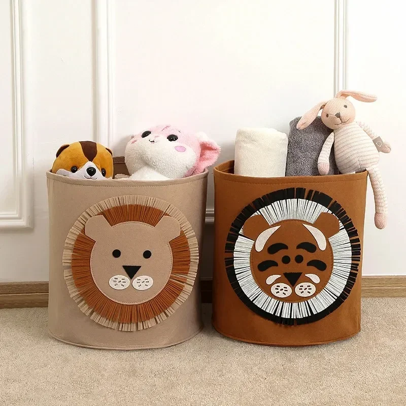 Baby Clothing Ideas - 1/2 Stück Baby-Aufbewahrungskorb Panda Dinosaurier Cartoon
