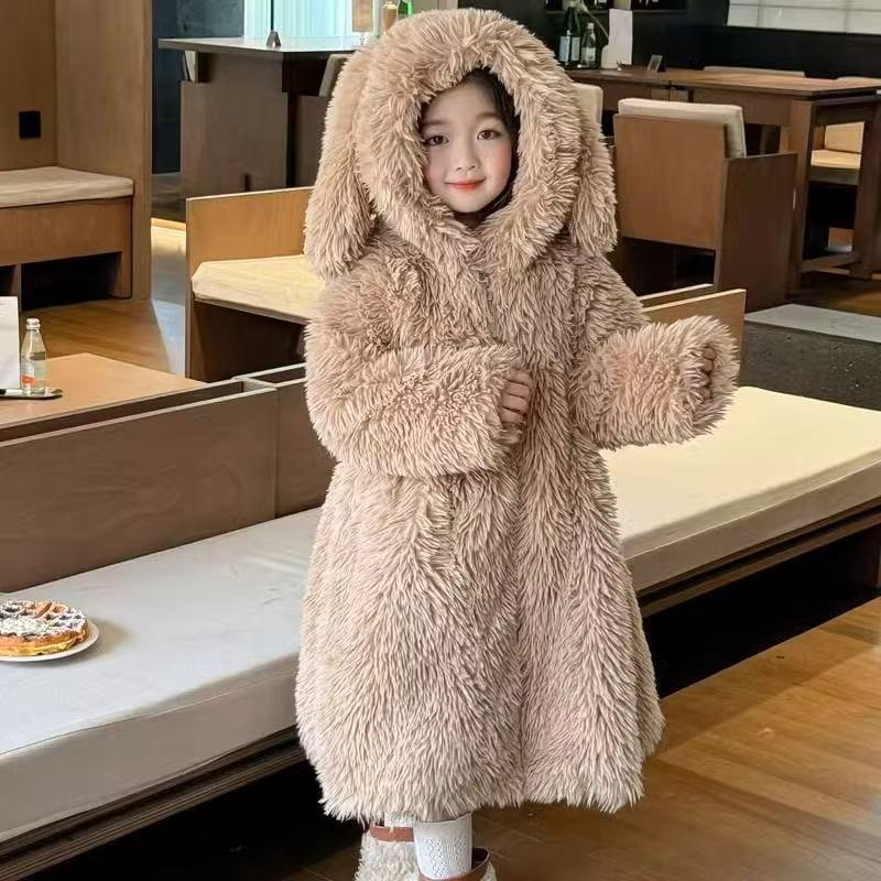 Baby X Clothing - HerbstWinter Mädchen Pelzmantel Baby Imitation Pelzmantel