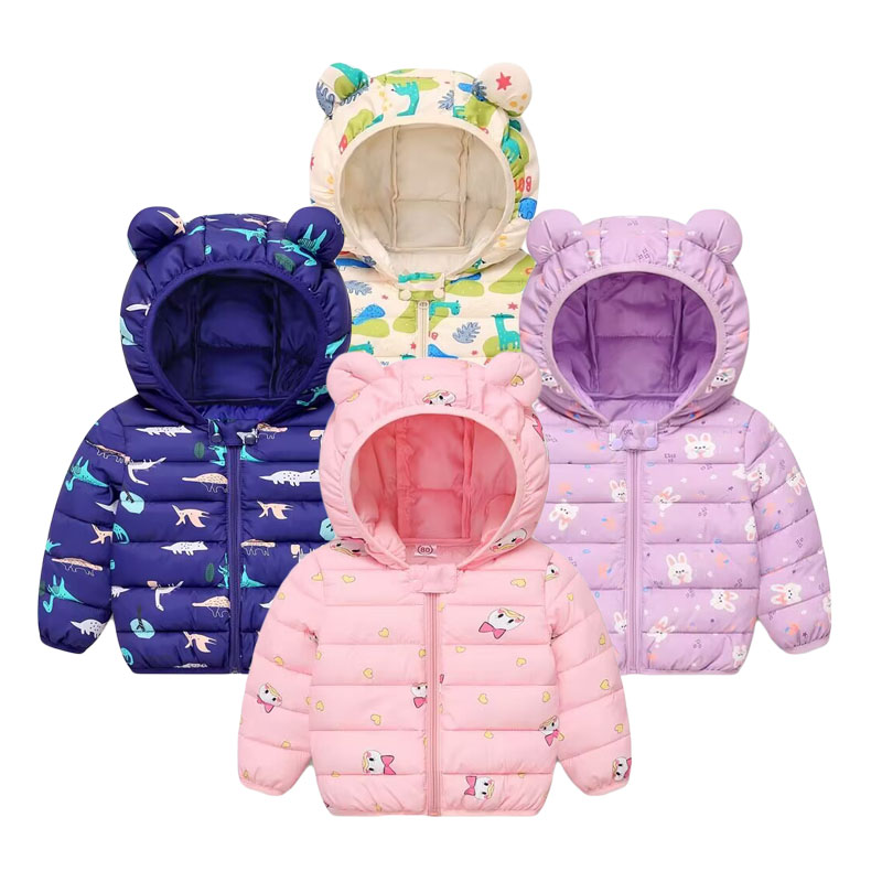 Baby Clothing Dividers - Kinder Baumwolle Mantel Baby Cartoons Unten