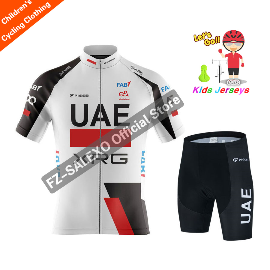 Baby Clothing Uae - 2026 Neue Kinder UAE Fahrrad-Trikot-Sets Baby