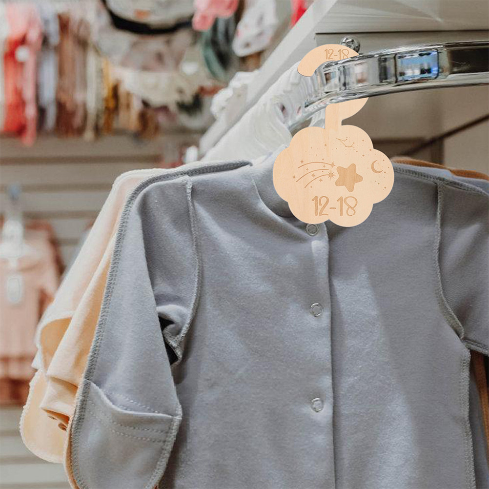 14-teiliger Holz-Kleiderteiler – Baby Clothing Dividers Bewertung und Preis