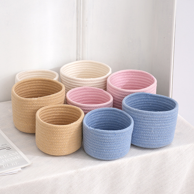 Handgemachte gewebte Baumwolle – Baby Clothing Basket Bewertung und Preis
