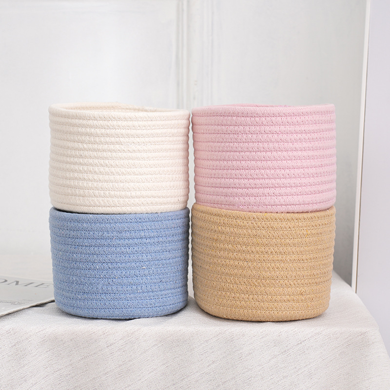 Handgemachte gewebte Baumwolle – Baby Clothing Basket Bewertung und Preis
