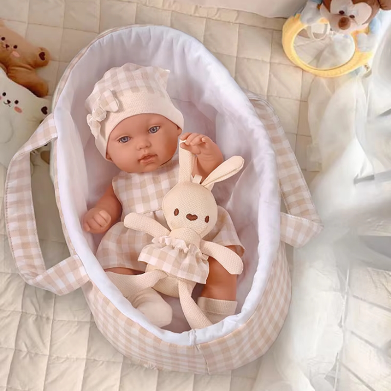 14 Zoll (35 cm) Babypuppe mit  – Baby Clothing Basket Bewertung und Preis