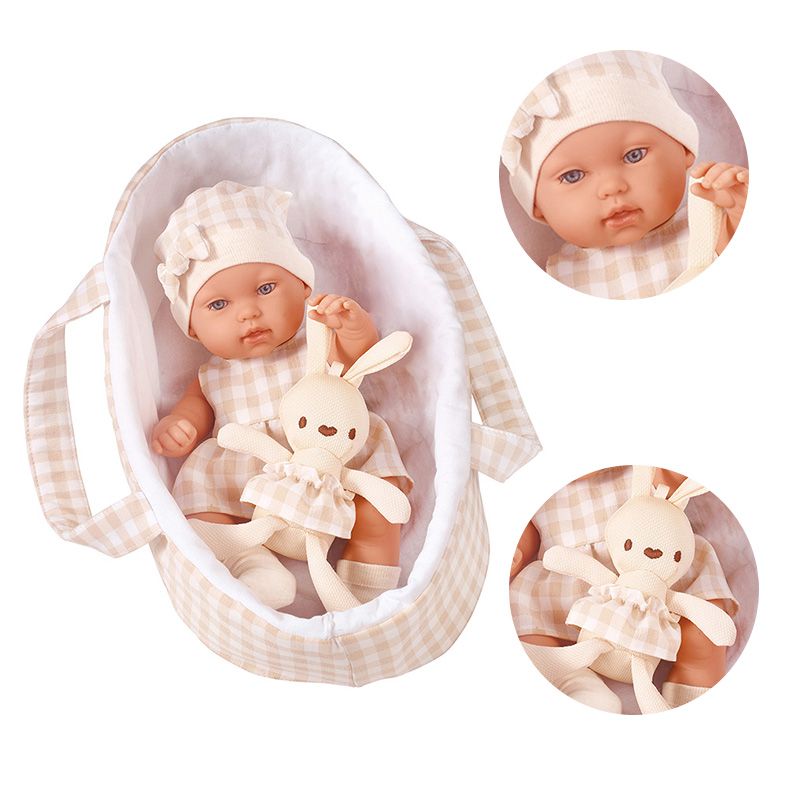 14 Zoll (35 cm) Babypuppe mit  – Baby Clothing Basket Bewertung und Preis