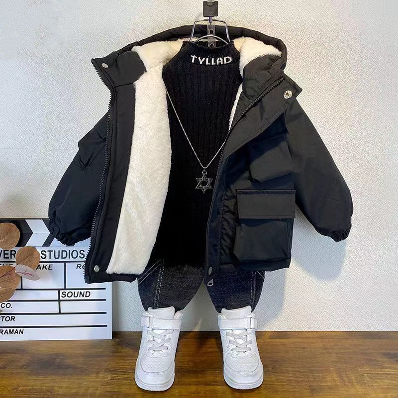 Kinder Jungen Plüsch warme Jac – Baby X Clothing Bewertung und Preis