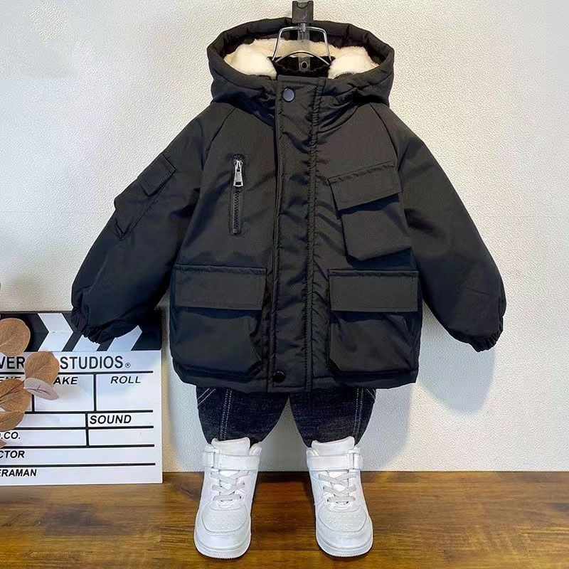 Kinder Jungen Plüsch warme Jac – Baby X Clothing Bewertung und Preis