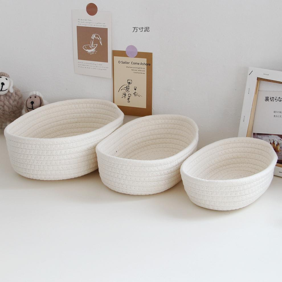 Nordic Baumwolle Seil Gewebt L – Baby Clothing Basket Bewertung und Preis